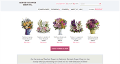 Desktop Screenshot of berniesflowershop.net